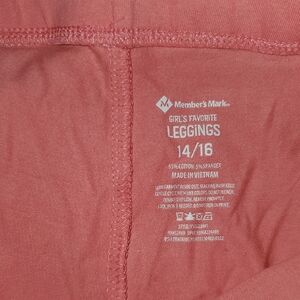 Member's Mark Pink Girl's Leggings